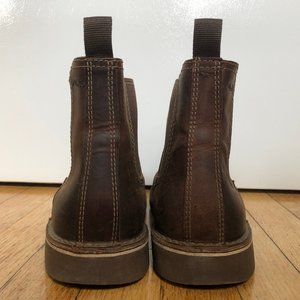 Clarks Chelsea Boot - Brown Leather - Mens US 11